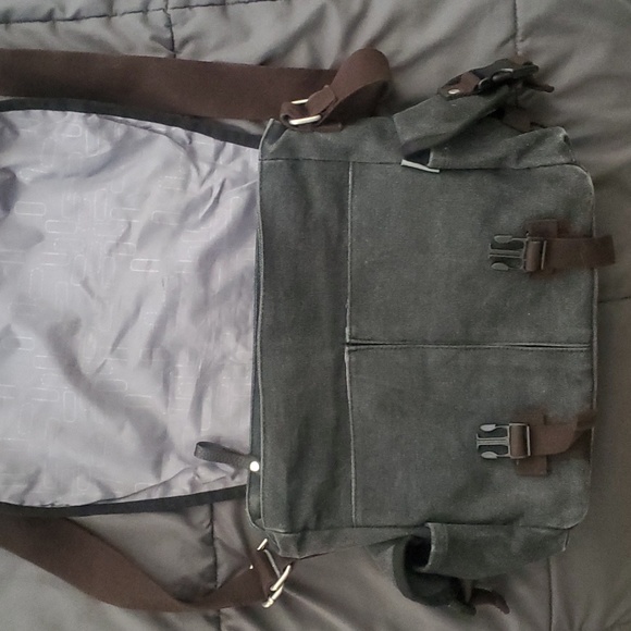 Canvas Messenger Bag - Picture 4 of 5